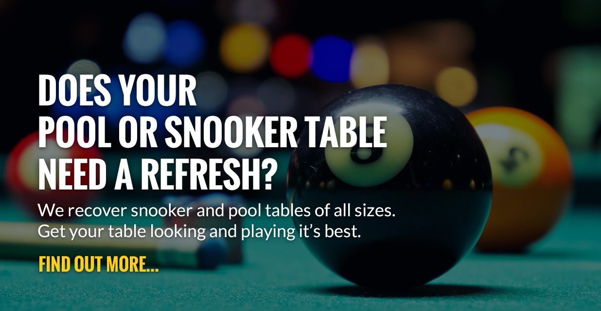 Pool table recovering